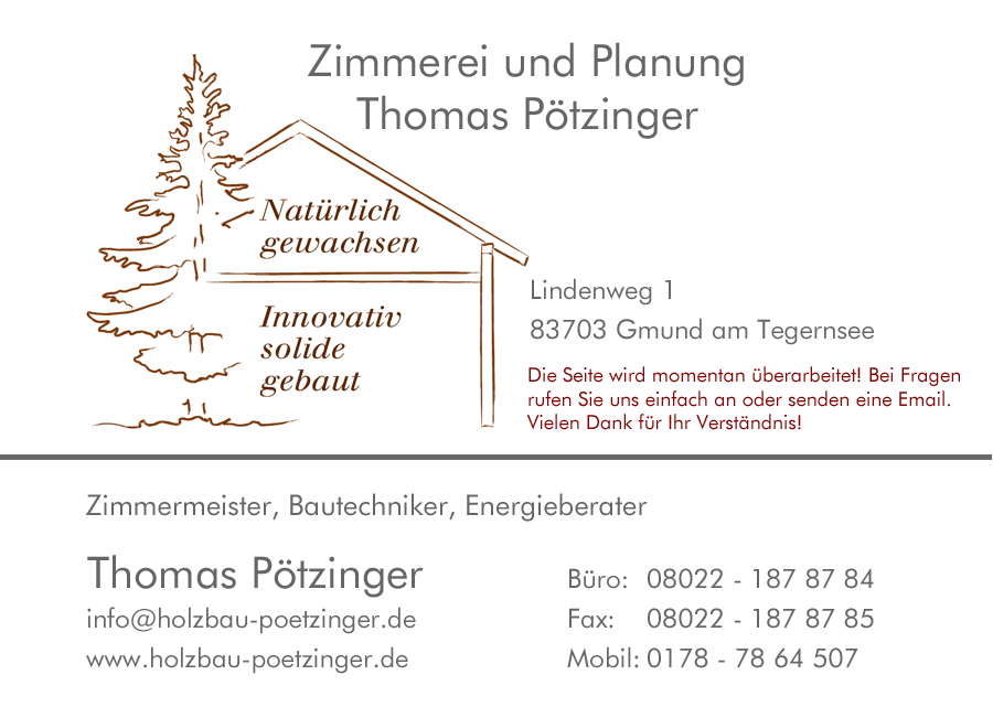 Zimmerei Thomas Pötzinger